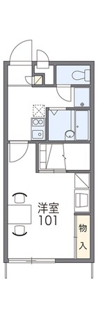 レオパレスパサニアの物件間取画像